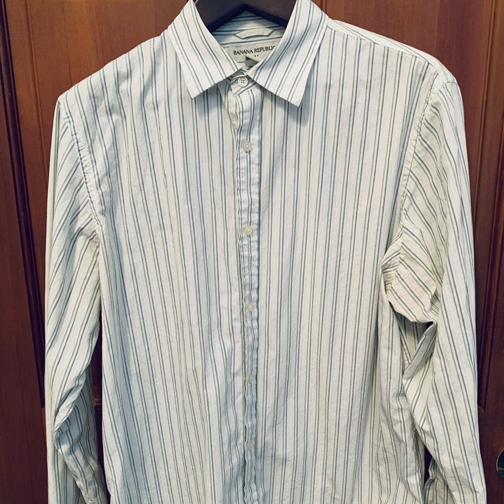 3 Men’s Shirts XL:Calvin Klein, Banana Republic, and Gap , Excellent - Picture 8 of 12